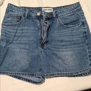 Women's Blue Denim Shorts